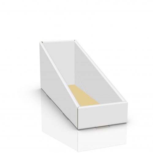 Cardboard counter display - 3d